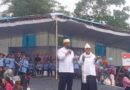 Hujan Bukan Halangan, Warga Jungai Tetap Padati Kampanye H Arlan dan Franky Nasril