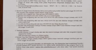 Kasus Pengeroyokan Wartawan Lahat Masuk Babak Baru, PWI Sumsel Minta Transparansi