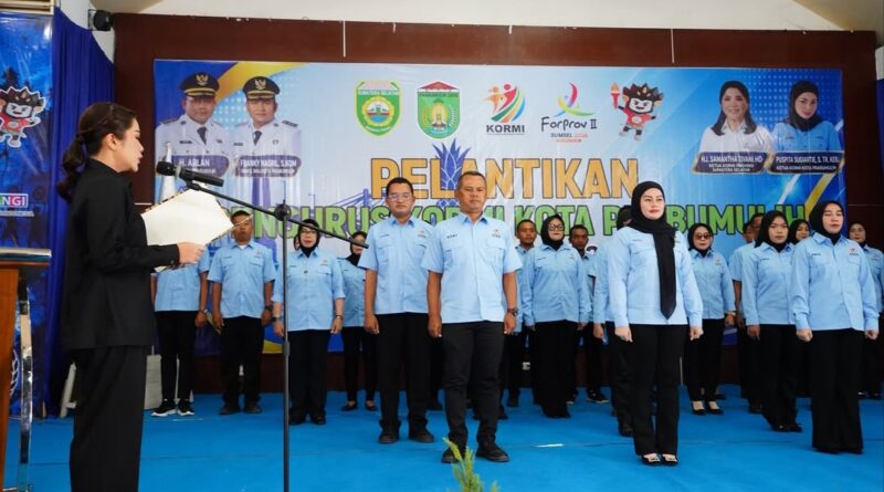Puspita Sugiartie Resmi Pimpin KORMI Prabumulih, Siap Kembangkan Olahraga Masyarakat