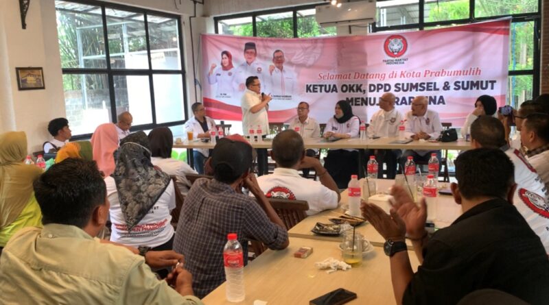 Konsolidasi di Prabumulih, Partai Rakyat Indonesia Perkuat Struktur Organisasi